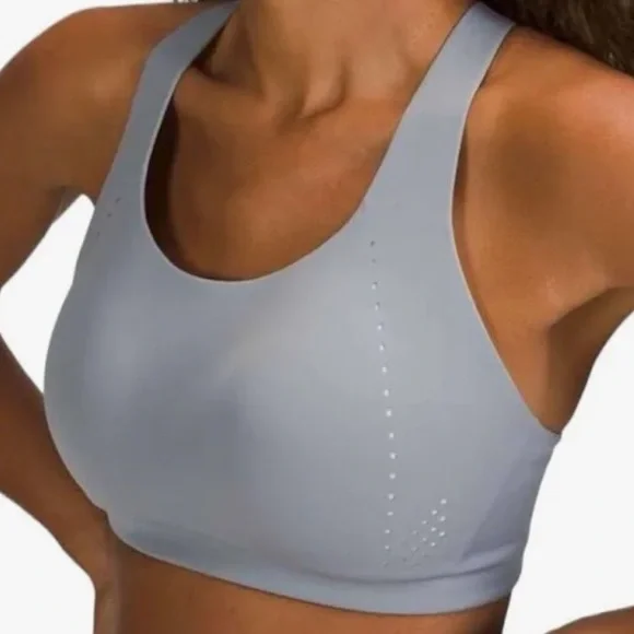 Lululemon Airsupport Running High Support Rhino Grey/vapor Sports Bra | 36 DDD - Picture 2 of 6